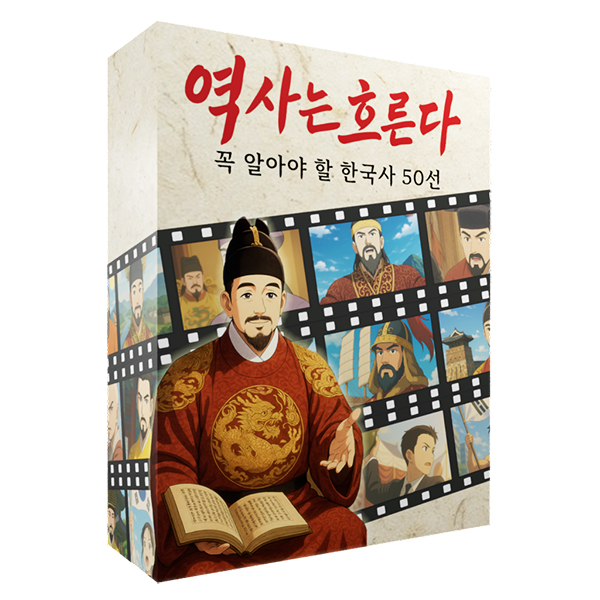 역사는 흐른다 선생님 기획 (2~4인, 한국사 보드게임)